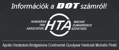 Információk a DOT számról!